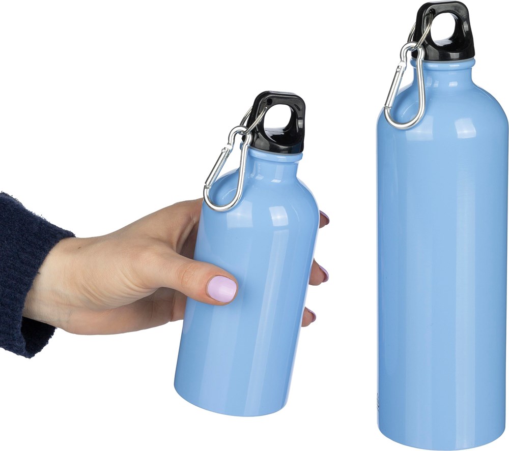 Gerecyclede roestvrijstalen enkelwandige fles (400 ml) Sable