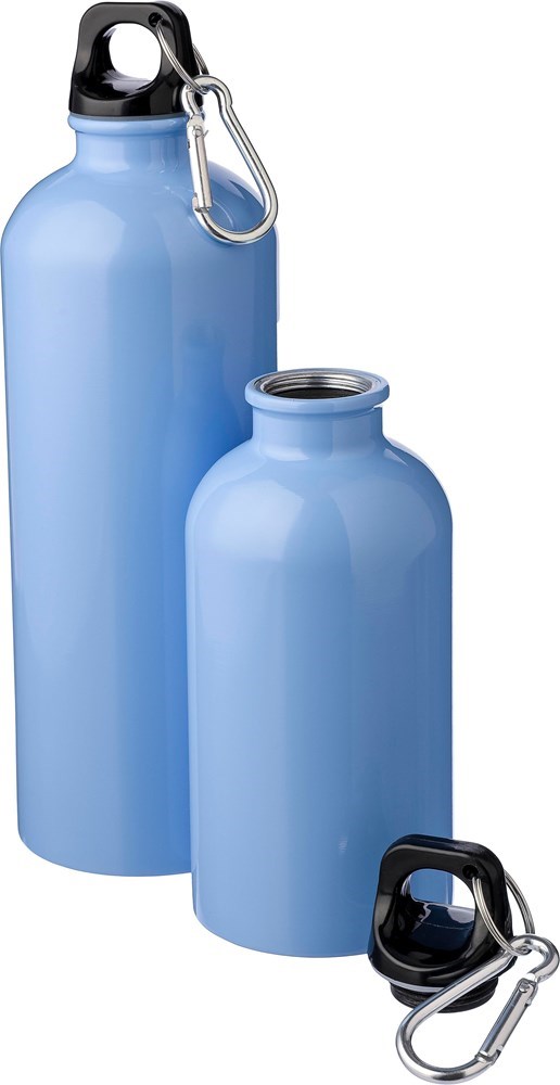 Gerecyclede roestvrijstalen enkelwandige fles (400 ml) Sable