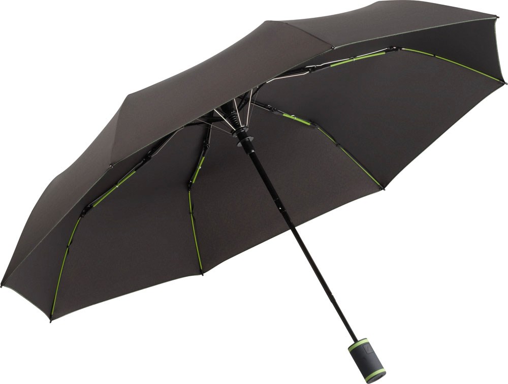 Zakparaplu FARE® AC Mini Style - zwartlime