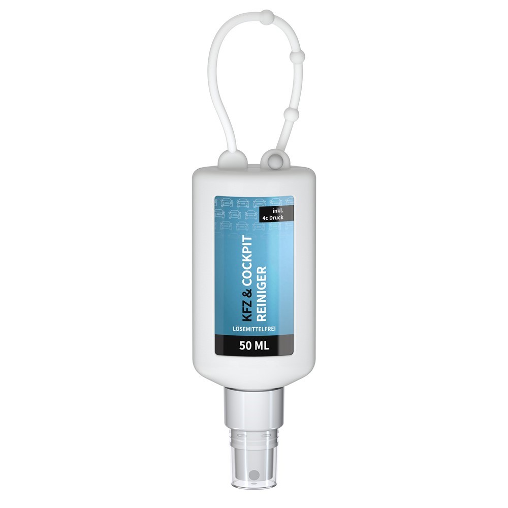 Car Cockpit Cleaner, 50 ml Bumper frost, Body Label (R-PET)