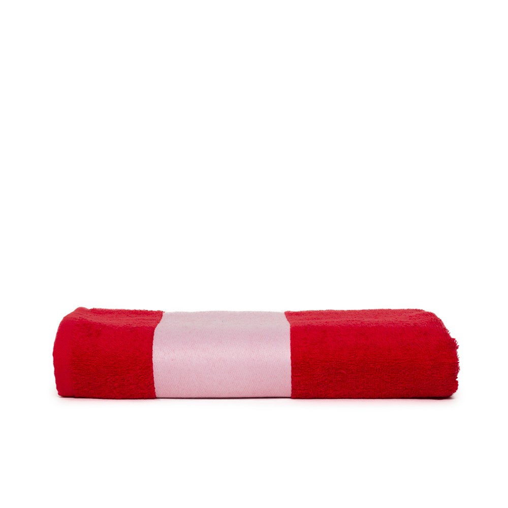 Sublimatie Badhanddoek - Rood