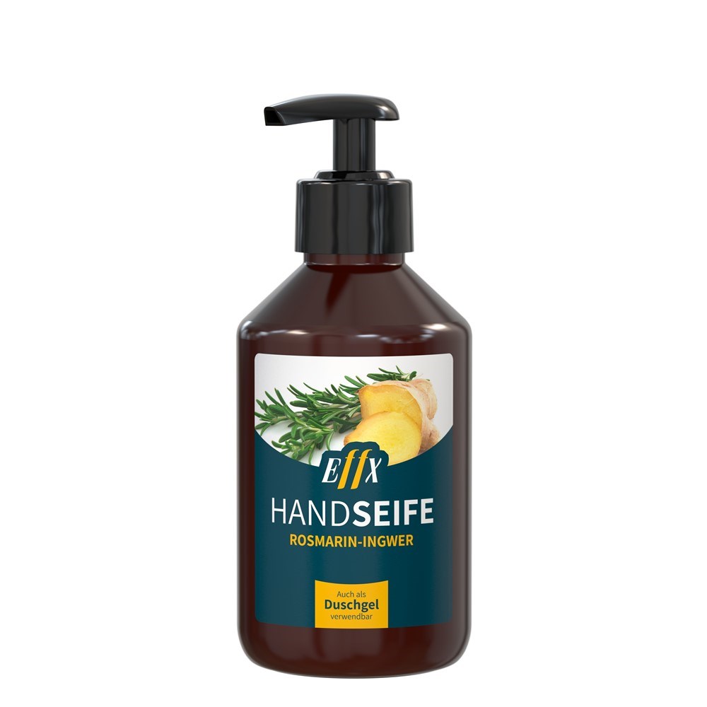 Vloeibare Zeep Rozemarijn-Gember, 250 ml, Body Label (R-PET)