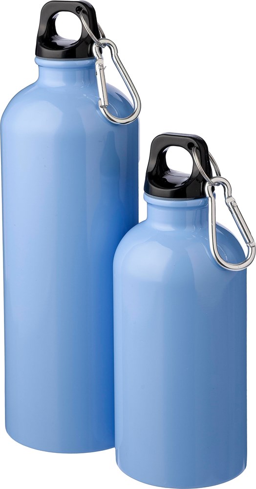 Gerecyclede roestvrijstalen enkelwandige fles (400 ml) Sable